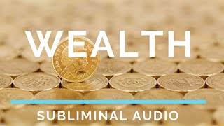 Subliminal Wealth Affirmations  Listen At Work [upl. by Halla]