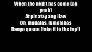 Andrew E  Banyo Queen Lyrics [upl. by Annaynek509]