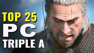 Top 25 Best Triple A PC Games 2012  2017 [upl. by Hurwitz]