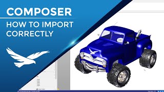 Import Correctly in SOLIDWORKS Composer [upl. by Ladnor492]