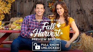 Full Episode  2018 Hallmark Movies Fall Harvest Preview Special  Hallmark Channel [upl. by Acirret]