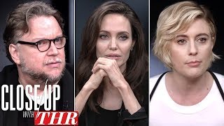 Full Directors Roundtable Angelina Jolie Guillermo del Toro Greta Gerwig  Close Up With THR [upl. by Nyllewell]