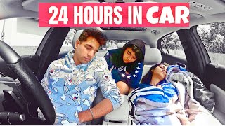 LIVING IN MY CAR FOR 24 HOURS Challenge  Rimorav Vlogs [upl. by Sokcin]