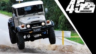 V8 45 Series Landcruiser Test [upl. by Panchito]