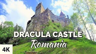 A Tour of Bran DRACULA Castle  Transylvania  Romania  4K [upl. by Bonnie]