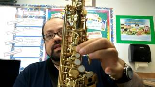 Beginning Alto Saxophone Lesson 1 [upl. by Aizatsana]