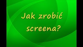 Jak zrobić screena na komputerze Windows 10 [upl. by Krucik]