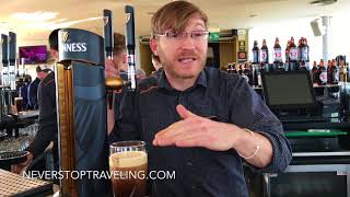 How To Pour the Perfect Pint of Guinness [upl. by Alegnatal]