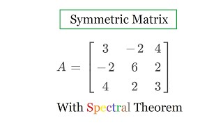 Symmetric Matrix [upl. by Dumah866]