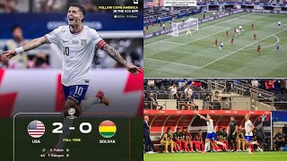 USA Vs Bolivia 2  0 match highlights  2024 [upl. by Erdnaid254]