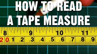 How to read a Tape Measure [upl. by Agace]