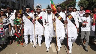 Ethiopias capital hosts Oromo Irrecha festival No Comment [upl. by Stambaugh]