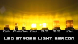 Amber LED Strobe Light Beacon [upl. by Lesh]