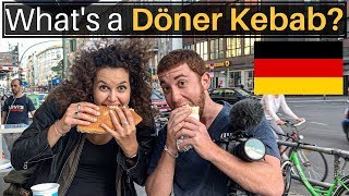 Whats a Döner Kebab 1 Street Food in BERLIN [upl. by Kafka]