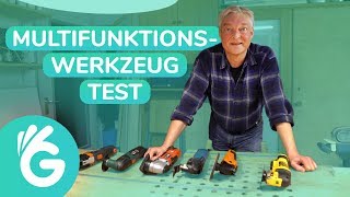 Multifunktionswerkzeug Test – 6 Geräte im Vergleich [upl. by Novoj]