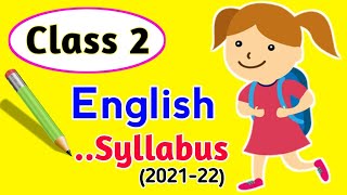 Class 2 English Syllabus । Class 2 English । Class 2 English worksheet । Class 2 Grammar syllabus [upl. by Grew]