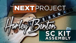 Harley Benton SC Guitar Kit  Assembly [upl. by Atiuqihs938]