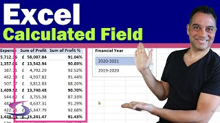 How to use a Pivot Table Calculated Field [upl. by Kcirttap]