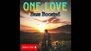 One LoveBass BoostedSong by Shubh [upl. by Nason]