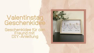 Valentinstag Geschenkidee⎪Geschenkidee für den Freund⎪Persönliche DIY Valentinstag Geschenkidee [upl. by Sylvie]