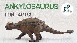 ANKYLOSAURUS FACTS  Fun amp Educational  For Kids  Best Dinosaur Facts [upl. by Lahcear]