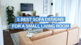 5 Best Sofa Designs For A Small Living Room  MF Home TV [upl. by Noivad]