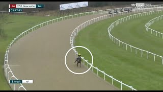 Unbelievable horse race at Newcastle 😮 [upl. by Isaacs583]