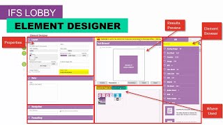 IFS Apps 10 ERP IFS Lobbies Configuration Overview and Demo [upl. by Ashely]