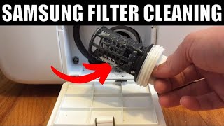 How to Clean Your Samsung Washing Machine Filter [upl. by Cort]