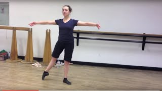 Temps Liés Ballet Class Tutorial beginner level [upl. by Lune]