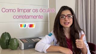 ✅ Aprenda a limpar seus óculos corretamente [upl. by Okwu]