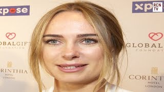 Kimberley Garner Interview Football For Peace Gala [upl. by Nyrat503]