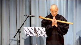 Shakuhachi Flute Grandmaster Performs [upl. by Banna]