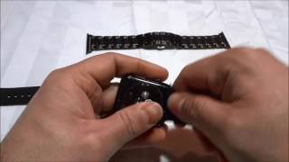 How To Change An Apple Watch BandTutorial [upl. by Adolf]