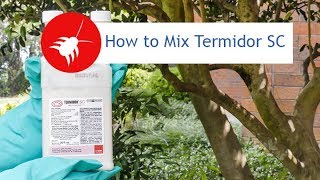 How to Mix Termidor SC [upl. by Anyrtak]