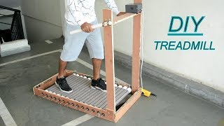 How to Make Treadmill at Home  Running Machine [upl. by Eelano]