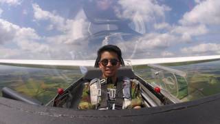 Air Cadets 1st glider flight [upl. by Iinde520]