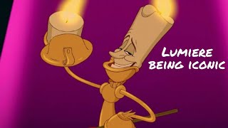 Lumiere Being the Best Disney Character for 3 Minutes Straight [upl. by Nedac975]