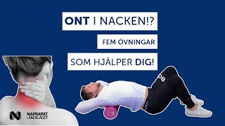 Övningar Som Hjälper vid Ont i Nacken [upl. by Rodablas]