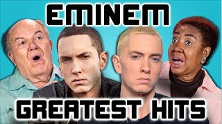 ELDERS READ EMINEM’S HIT SONGS React [upl. by Eeliah]