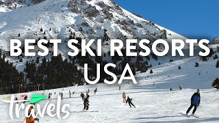 Top 10 Ski Resorts in the US  MojoTravels [upl. by Roth438]