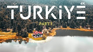 TÜRKİYE 4K DRONE ÇEKİMİ  Türkiyeyi Gökyüzünden Seyret  PART 1 [upl. by Annoet485]