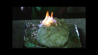 Baked Alaska Flambe Tutorial [upl. by Minoru]