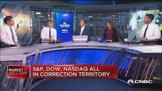 Dow drops 1100 points continues fastest 10 drop in history [upl. by Ylrebmik]