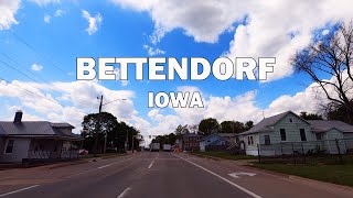 Bettendorf Iowa Quad Cities  Driving Tour 4K [upl. by Kandace680]