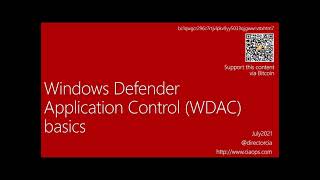 Windows Defender Application Control WDAC Basics [upl. by Nailluj489]