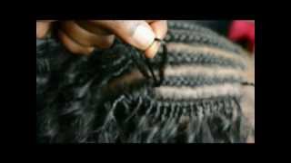 How to do Crochet Braids LatchHook Hair  Tutorial [upl. by Enalb]