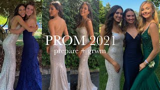 PROM 2021 vlog  grwm [upl. by Yenmor]