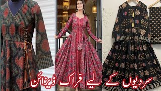 Latest Printed Frock Designs 2024 Frock Designs  Frock Ke Design  Latest Frock Design [upl. by Etra629]