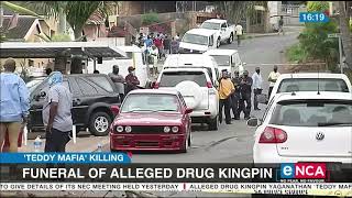 Funeral of alleged drug kingpin [upl. by Werbel]